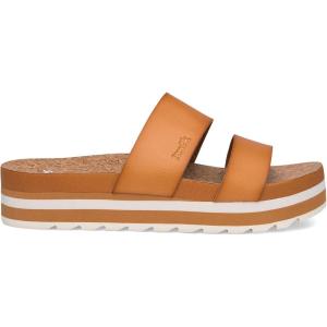 imageSanuk Womens AltItude  Platform Sandals Women  Womens Fashion Slide Sandals  Molded Footbed with Arch SupportNatural
