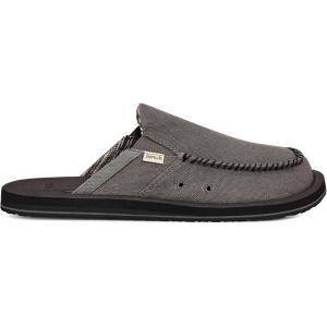 imageSanuk Mens You Got My Back Loafers  Mens Shoes  Slip On Shoes for Men  Mens Slipon Loafers  Memory Foam FootbedDark Grey