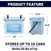 imageEchoSmile 1218 Quart Rotomolded Cooler Built to Stand up to The Rigors of The JourneyBlue