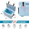imageEchoSmile 1218 Quart Rotomolded Cooler Built to Stand up to The Rigors of The JourneyBlue
