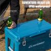 imageEchoSmile 253035406075 Quart Rotomolded Cooler Built to Stand up to The Rigors of The JourneyBlue