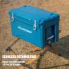 imageEchoSmile 253035406075 Quart Rotomolded Cooler Built to Stand up to The Rigors of The JourneyBlue