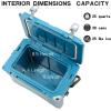 imageEchoSmile 253035406075 Quart Rotomolded Cooler Built to Stand up to The Rigors of The JourneyBlue