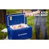 imageEchoSmile 253035406075 Quart Rotomolded Cooler Built to Stand up to The Rigors of The JourneyDark Blue