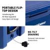 imageEchoSmile 253035406075 Quart Rotomolded Cooler Built to Stand up to The Rigors of The JourneyDark Blue