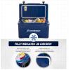 imageEchoSmile 253035406075 Quart Rotomolded Cooler Built to Stand up to The Rigors of The JourneyDark Blue