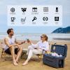 imageEchoSmile 253035406075 Quart Rotomolded Cooler Built to Stand up to The Rigors of The JourneyGray