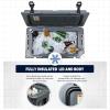 imageEchoSmile 253035406075 Quart Rotomolded Cooler Built to Stand up to The Rigors of The JourneyGray