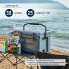imageEchoSmile 253035406075 Quart Rotomolded Cooler Built to Stand up to The Rigors of The JourneyGray