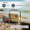 imageEchoSmile 253035406075 Quart Rotomolded Cooler Built to Stand up to The Rigors of The JourneyKhaki