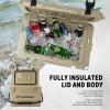 imageEchoSmile 253035406075 Quart Rotomolded Cooler Built to Stand up to The Rigors of The JourneyKhaki