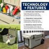 imageEchoSmile 253035406075 Quart Rotomolded Cooler Built to Stand up to The Rigors of The JourneyKhaki