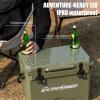 imageEchoSmile 253035406075 Quart Rotomolded Cooler Built to Stand up to The Rigors of The JourneyOlive Green