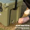 imageEchoSmile 253035406075 Quart Rotomolded Cooler Built to Stand up to The Rigors of The JourneyOlive Green
