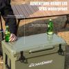 imageEchoSmile 253035406075 Quart Rotomolded Cooler Built to Stand up to The Rigors of The JourneyOlive Green