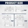 imageEchoSmile 253035406075 Quart Rotomolded Cooler Built to Stand up to The Rigors of The JourneyWhite