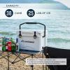 imageEchoSmile 253035406075 Quart Rotomolded Cooler Built to Stand up to The Rigors of The JourneyWhite