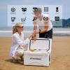 imageEchoSmile 253035406075 Quart Rotomolded Cooler Built to Stand up to The Rigors of The JourneyWhite