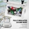 imageEchoSmile 253035406075 Quart Rotomolded Cooler Built to Stand up to The Rigors of The JourneyWhite