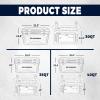 imageEchoSmile 253035406075 Quart Rotomolded Cooler Built to Stand up to The Rigors of The JourneyWhite