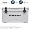 imageEchoSmile 253035406075 Quart Rotomolded Cooler Built to Stand up to The Rigors of The JourneyWhite