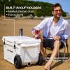 imageEchoSmile 253035406075 Quart Rotomolded Cooler Built to Stand up to The Rigors of The JourneyWhite