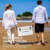 imageEchoSmile 253035406075 Quart Rotomolded Cooler Built to Stand up to The Rigors of The JourneyWhite