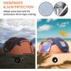 imageEchoSmile Camping Instant Pop Up Tent 246810 Person Water Resistant Dome Easy Setup for Camping Hiking and Outdoor Portable with Carry Bag 3 SeasonBlack  Orange 4 Person
