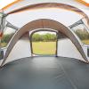 imageEchoSmile Camping Instant Pop Up Tent 246810 Person Water Resistant Dome Easy Setup for Camping Hiking and Outdoor Portable with Carry Bag 3 SeasonWhite  Brown 6 Person