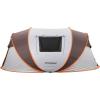 imageEchoSmile Camping Instant Pop Up Tent 246810 Person Water Resistant Dome Easy Setup for Camping Hiking and Outdoor Portable with Carry Bag 3 SeasonWhite  Brown 6 Person