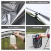 imageEchoSmile Camping Instant Pop Up Tent 246810 Person Water Resistant Dome Easy Setup for Camping Hiking and Outdoor Portable with Carry Bag 3 SeasonWhite  Grey 4 Person