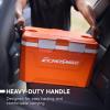 imageEchoSmile UltraLight Hard Cooler 35L37qt Outdoor Insulated Ice Chest BoxOrange