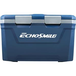 imageEchoSmile UltraLight Hard Cooler 35L37qt Outdoor Insulated Ice Chest BoxDark Blue