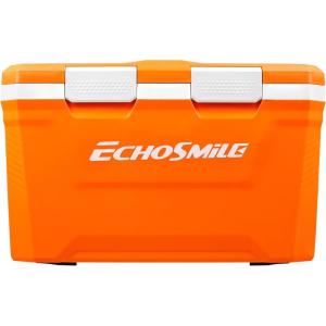 imageEchoSmile UltraLight Hard Cooler 35L37qt Outdoor Insulated Ice Chest BoxOrange