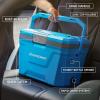 image:imageEchoSmile Insulated Portable Cooler 20L21qt Outdoor Hard Cooler Ice Chest Box for Camping Drink Beach Fishing and BoatingBlue