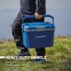 image:imageEchoSmile Insulated Portable Cooler 20L21qt Outdoor Hard Cooler Ice Chest Box for Camping Drink Beach Fishing and BoatingDark Blue