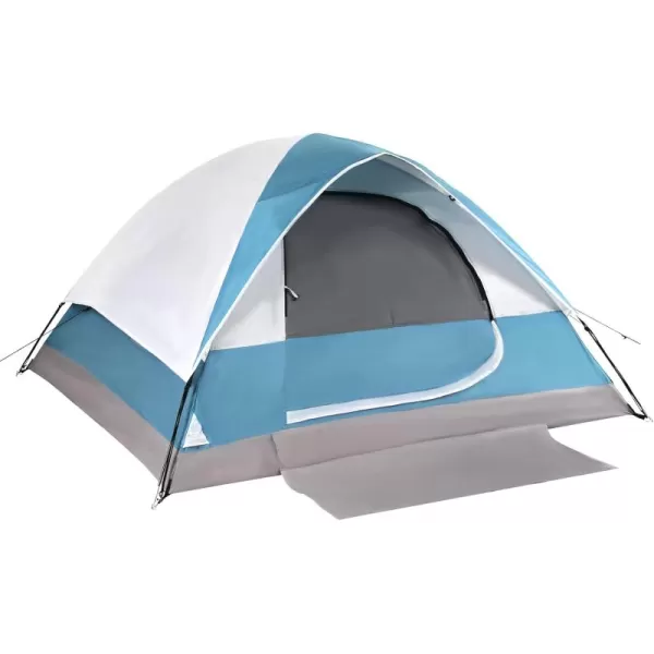 LETS CAMP 2 Person Backpacking TentPortable Lightweight Waterproof Windproof Easy Setup Backpacking TentGreat for Camping Hiking Mountaineeringblue