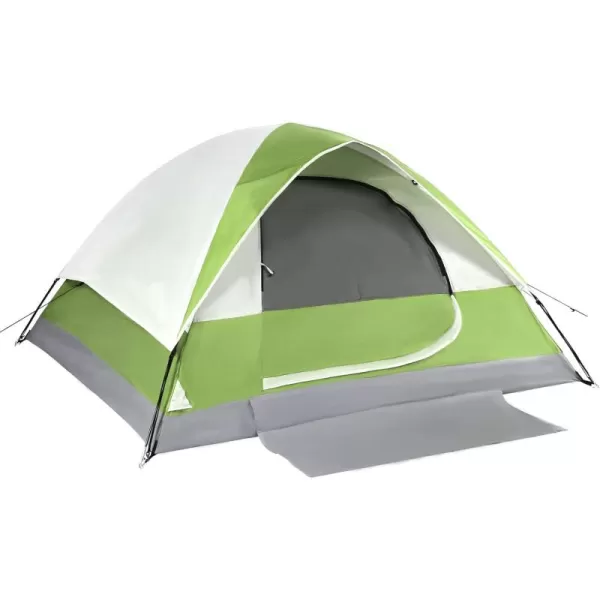 LETS CAMP 2 Person Backpacking TentPortable Lightweight Waterproof Windproof Easy Setup Backpacking TentGreat for Camping Hiking Mountaineeringgreen