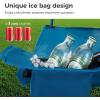imageLETS CAMP Camping Chair 2 Pack Folding Chair with 3Can Cooler Bag Portable Lawn Chair with Cup HolderStorage Pocket Supports 225LBS Collapsible Chair for Camp Beach Picnic BlueBlue