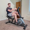 image:imageExercise Bike Adjustable Magnetic Stationary Bike for Home Indoor Cycling Bike with Low Noise Heart Rate Handle and LCD Monitor Cycle Bike with 400lbs Weight CapacityRecumbent Exercise Bike