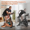 image:imageExercise Bike Adjustable Magnetic Stationary Bike for Home Indoor Cycling Bike with Low Noise Heart Rate Handle and LCD Monitor Cycle Bike with 400lbs Weight CapacityMagnetic Stationary Bike