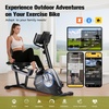image:imageExercise Bike Adjustable Magnetic Stationary Bike for Home Indoor Cycling Bike with Low Noise Heart Rate Handle and LCD Monitor Cycle Bike with 400lbs Weight CapacityRecumbent Exercise Bike