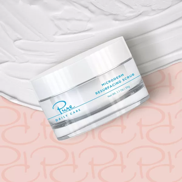 MicroDerm Resurfacing Scrub  Exfoliating Polish Crystals AtHome MicroDermabrasion Vitamin A ampamp E Squalane