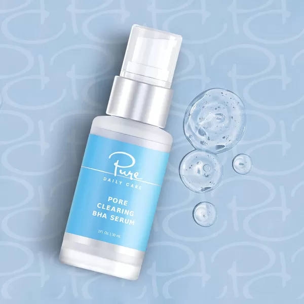Pore Clearing BHA Serum  Salicylic Acid Acne Exfoliating Serum for Blemishes Blackheads Oily Skin