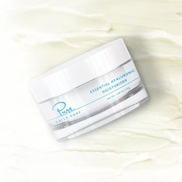 Pure Daily Care Essential Hyaluronic Moisturizer 166 Oz  Hydrating SiliconeFree Daily Clean Beauty Face Cream For All Skin Types17 Ounce Pack of 1
