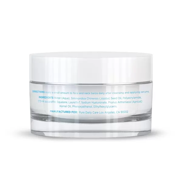 Pure Daily Care Essential Hyaluronic Moisturizer 166 Oz  Hydrating SiliconeFree Daily Clean Beauty Face Cream For All Skin Types17 Ounce Pack of 1