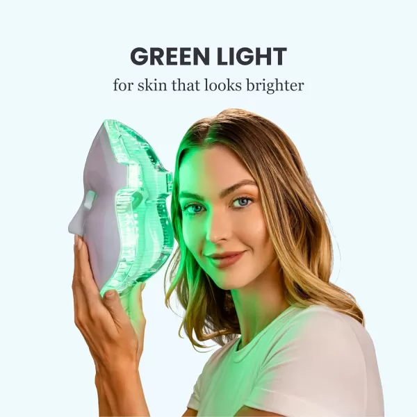 Pure Daily Care Luma Mask LED Skincare Device for the Face  7 Advanced Color Modes  5 Light Intensity Levels  All Skin Types