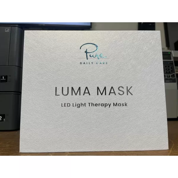 Pure Daily Care Luma Mask LED Skincare Device for the Face  7 Advanced Color Modes  5 Light Intensity Levels  All Skin Types