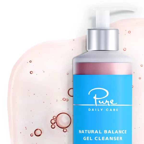 Pure Daily Care Natural Balance Gel Cleanser 8 Oz  Gentle Refreshing ClinicalGrade Clean Beauty Daily Cleanser2 Ounce Pack of 1