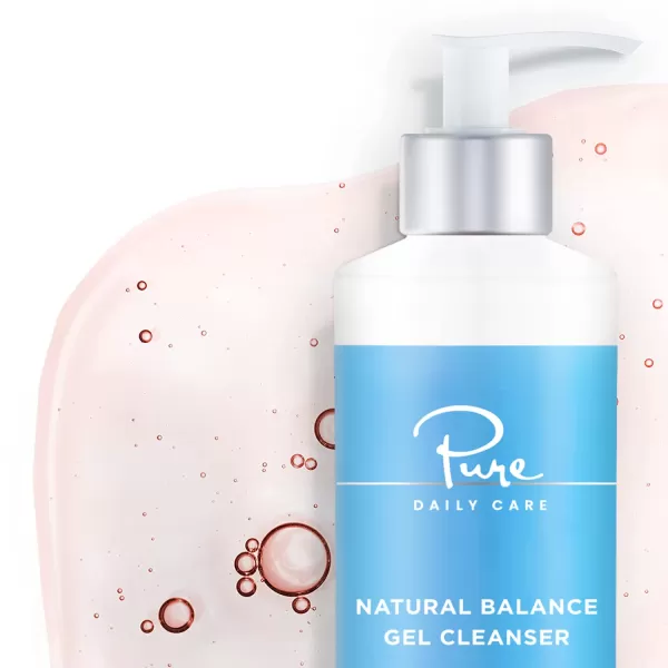 Pure Daily Care Natural Balance Gel Cleanser 8 Oz  Gentle Refreshing ClinicalGrade Clean Beauty Daily Cleanser8 Ounce Pack of 1